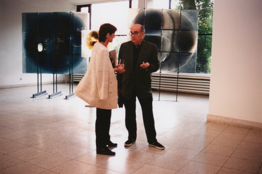 vpravo Karel Holešovský